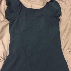 Blue/greenish dress shirt silk like